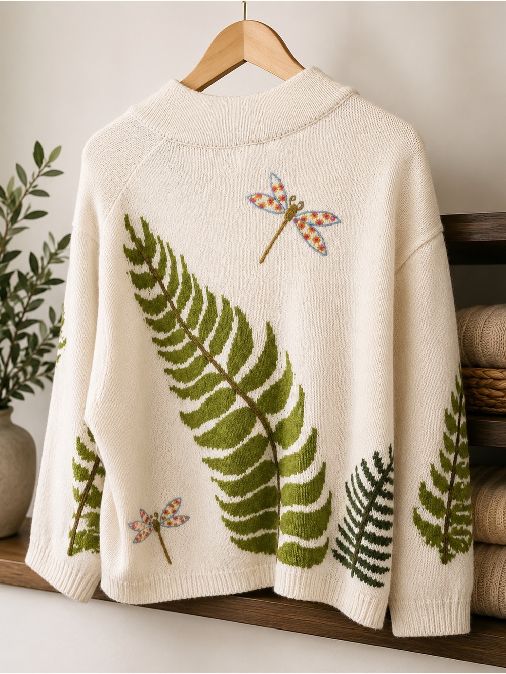 Gorgeous Anthropologie Fern Cardigan in XS/S! 🌿✨ - Picture 2 of 8